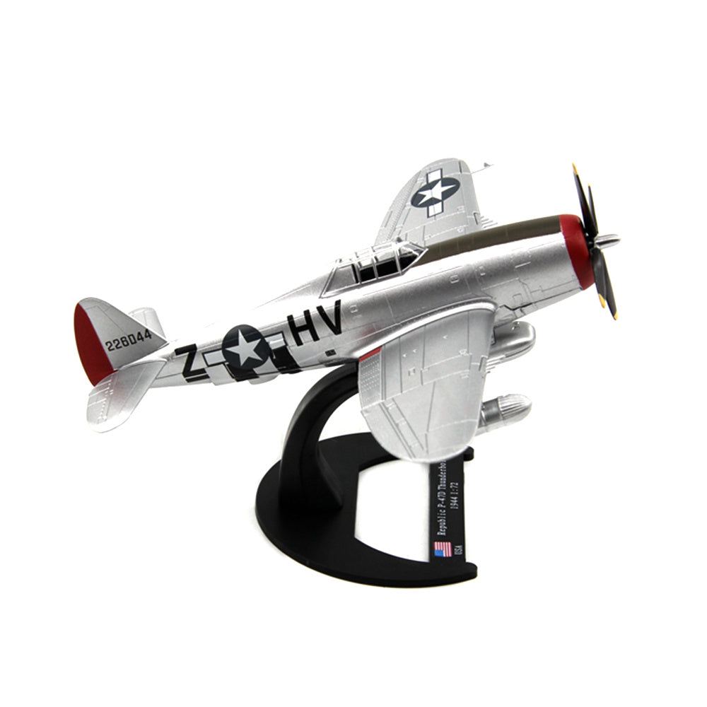 1/72 scale diecast P-47 Thunderbolt aircraft model