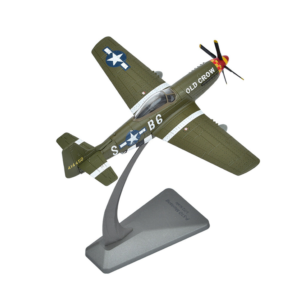 1/72 scale diecast P-51 Mustang aircraft model