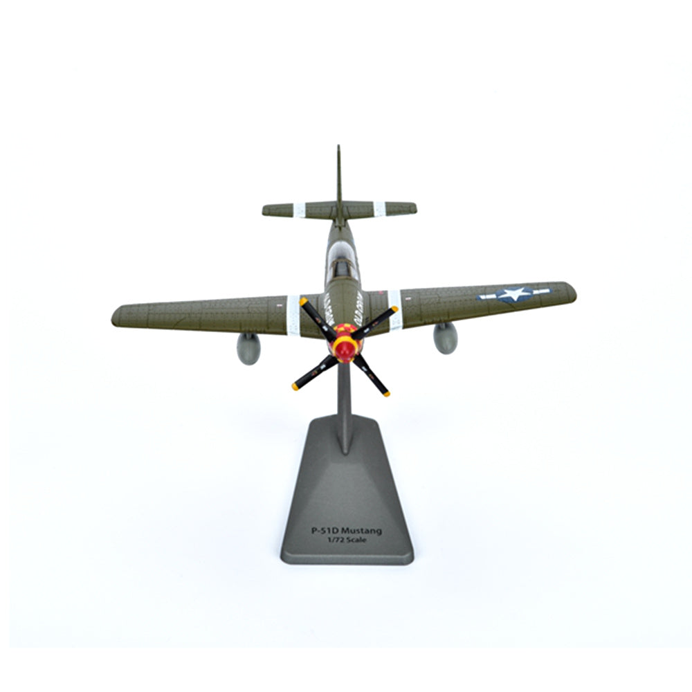 P-51D Mustang Fighter 1/72 Scale Diecast Aircraft Model – Old Boy Hobby