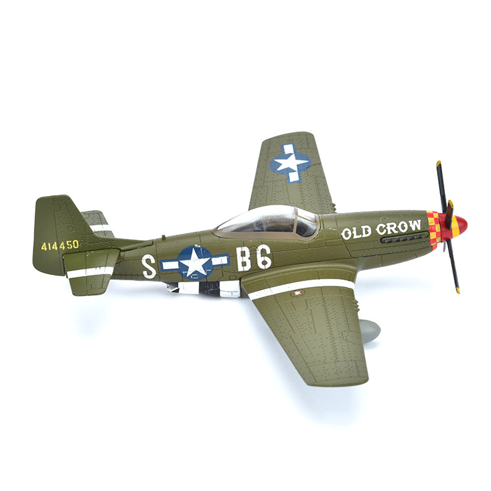 1/72 scale diecast P-51 Mustang aircraft model