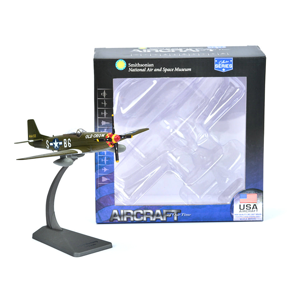 P-51D Mustang Fighter 1/72 Scale Diecast Aircraft Model – Old Boy Hobby