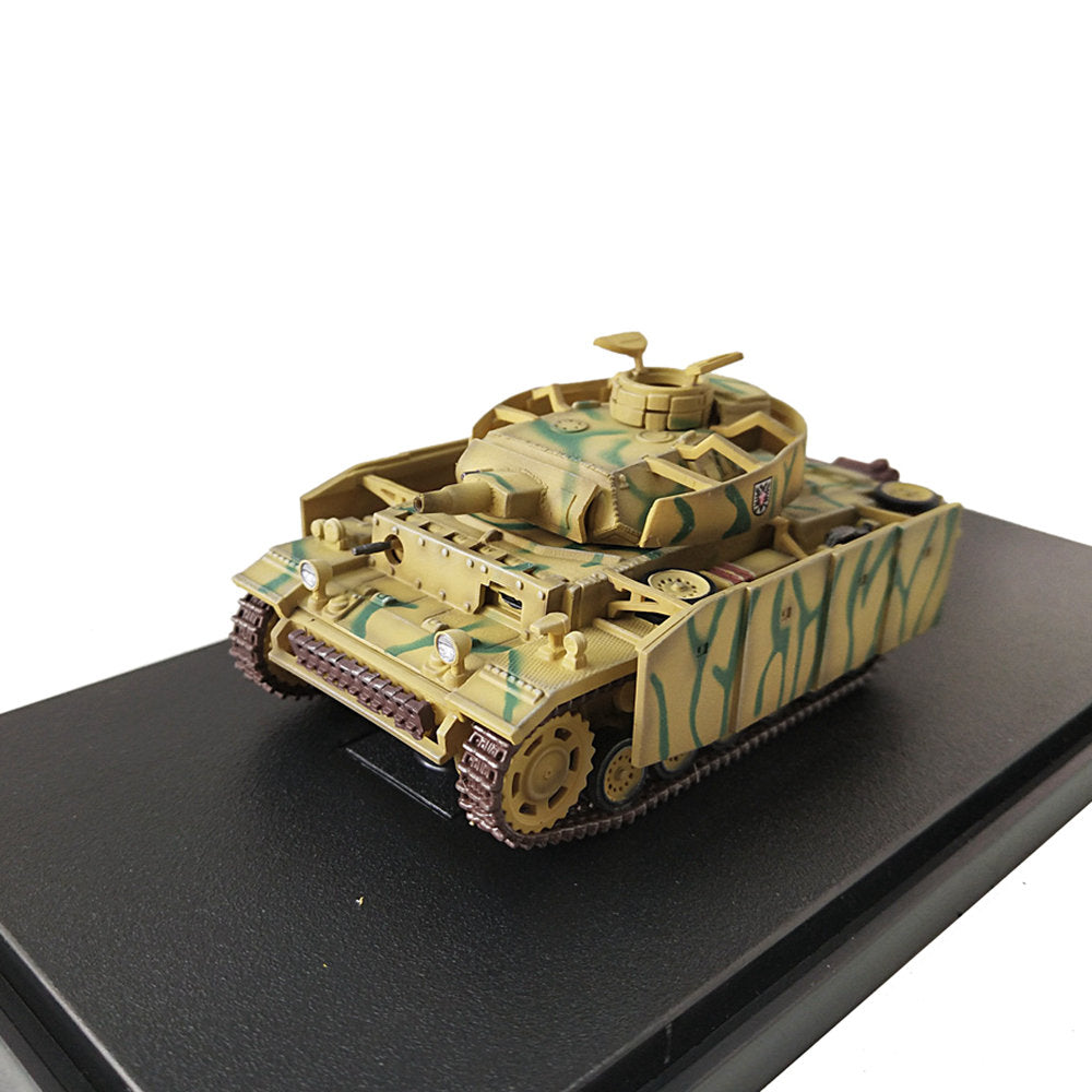 1/72 scale diecast Panzer III tank model