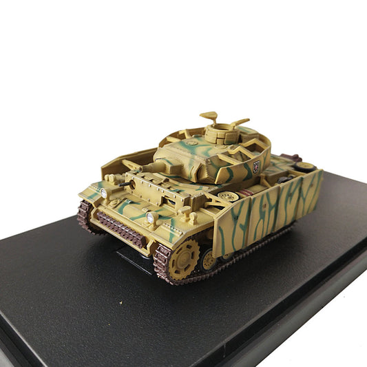 1/72 scale diecast Panzer III tank model