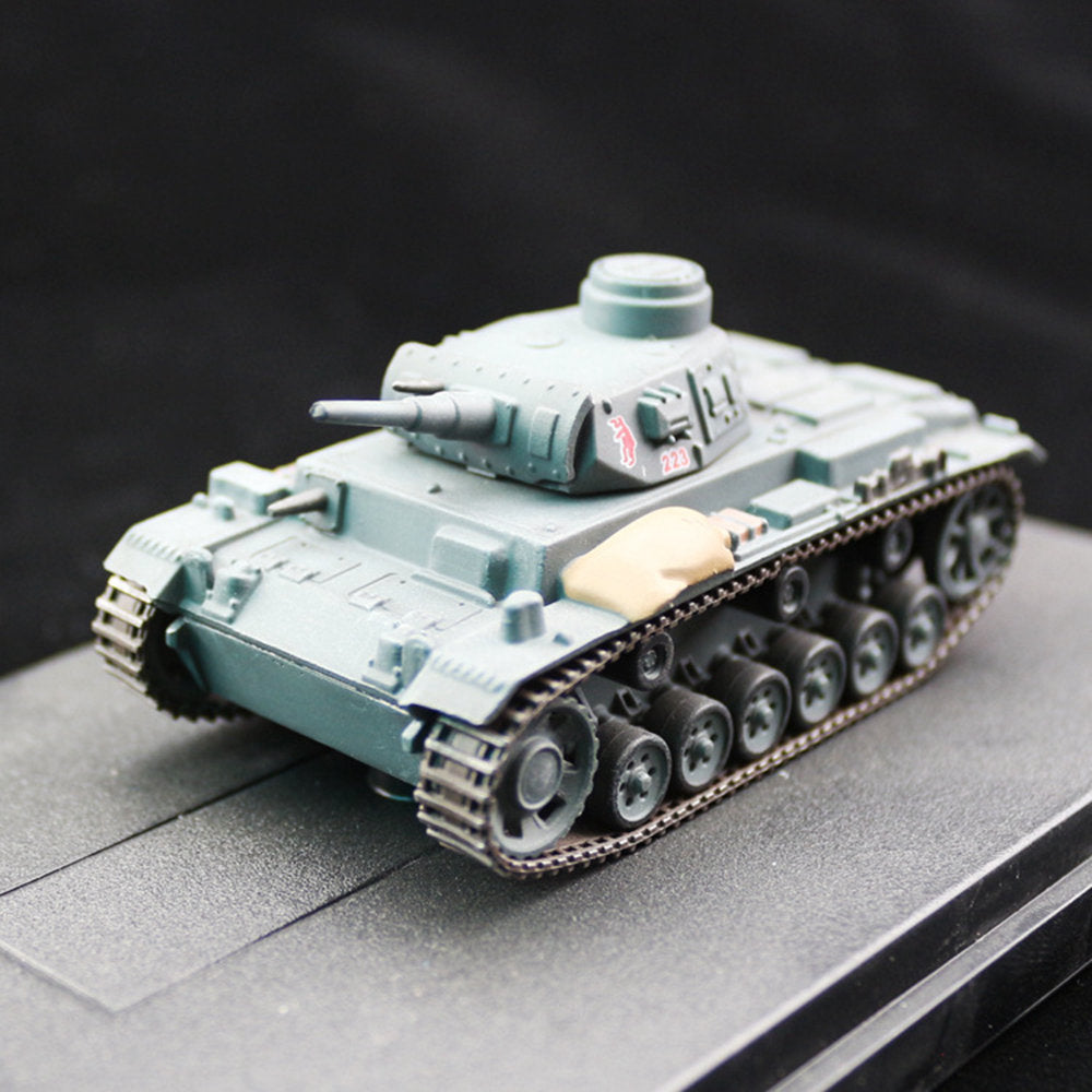 1/72 scale diecast Panzer III tank model