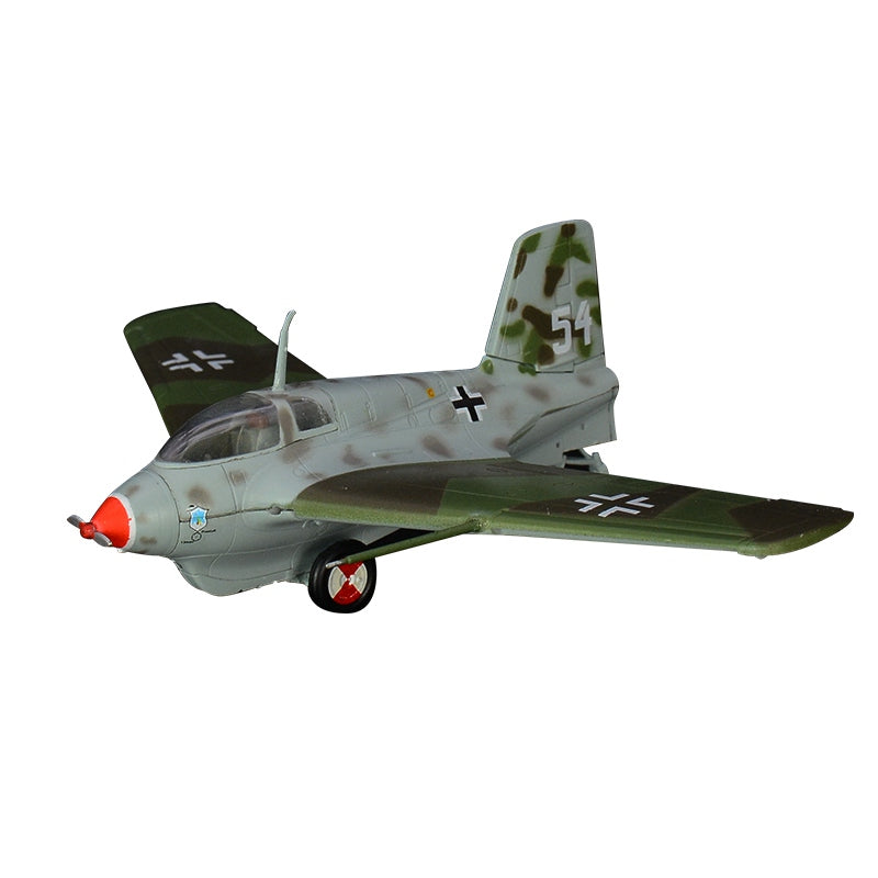 prebuilt 1/72 scale Me 163B-1a Komet interceptor aircraft model 36340