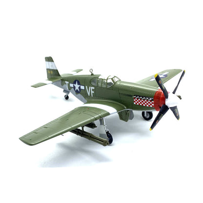 prebuilt 1/72 scale P-51B Mustang aircraft model 36359