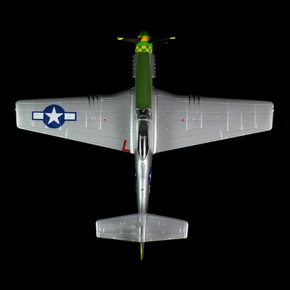 prebuilt 1/72 scale P-51D Mustang fighter airplane model 36300