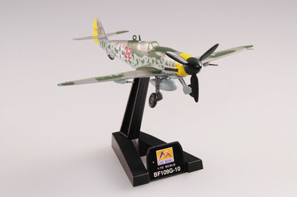 prebuilt 1/72 scale Bf 109G-10 aircraft model 37201