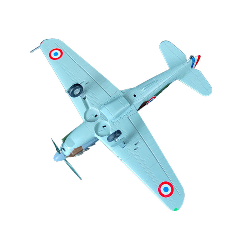 prebuilt 1/72 scale Dewoitine D.520 French fighter aircraft model 36336