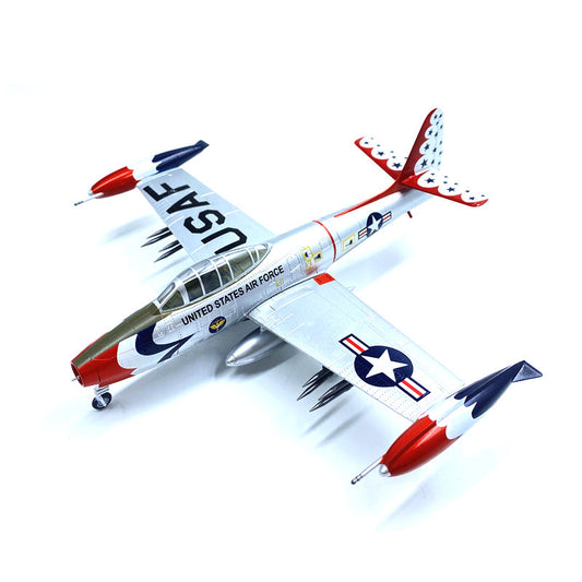 prebuilt 1/72 scale F-84G Thunderjet fighter bomber model 36801