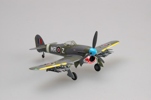 prebuilt 1/72 scale Hawker Typhoon aircraft model 36314