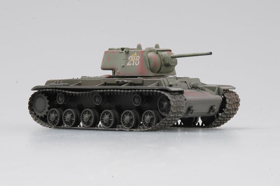 prebuilt 1/72 scale KV-1 tank model 36292