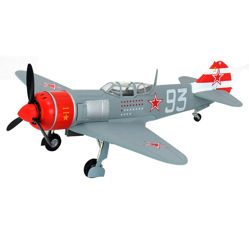 prebuilt 1/72 scale Lavochkin La-7 Soviet fighter aircraft model 36332