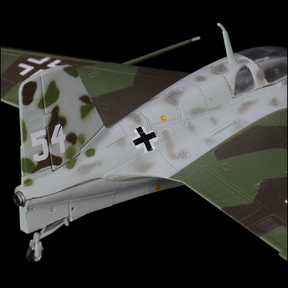 prebuilt 1/72 scale Me 163B-1a Komet interceptor aircraft model 36340