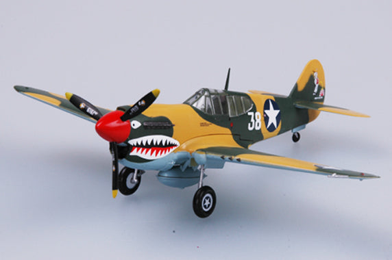 1/72 scale prebuilt P-40E Kittyhawk fighter collectible WWII model 37274