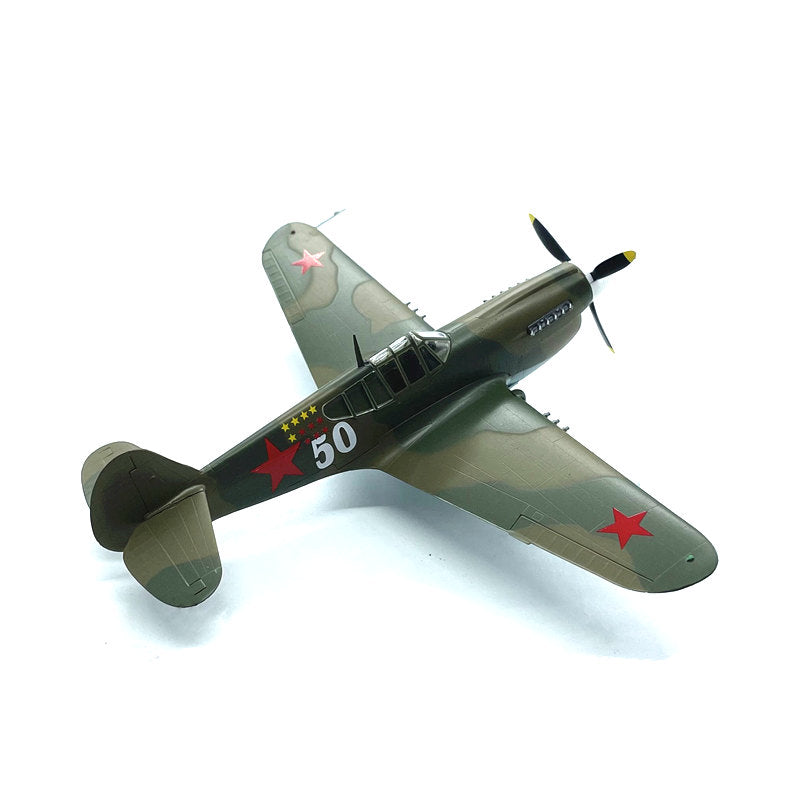 1/72 scale prebuilt P-40E Warhawk WWII fighter aircraft model 37275