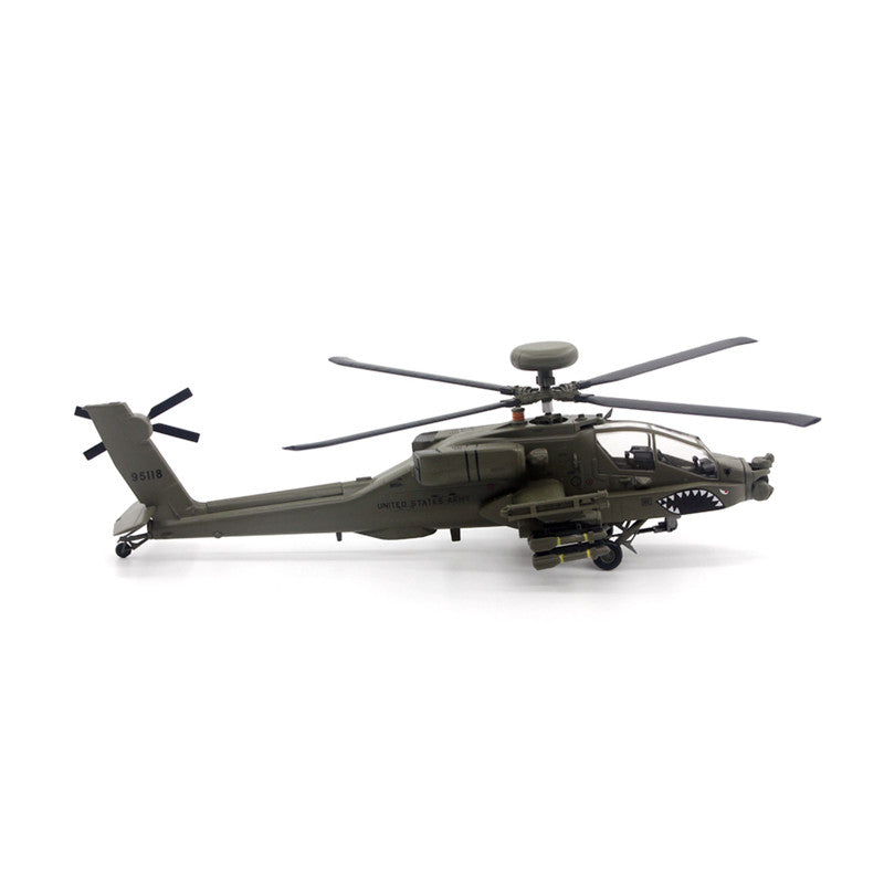AH-64D Apache Longbow US attack helicopter pre-built 1/72 scale collectible  plastic military aircraft model