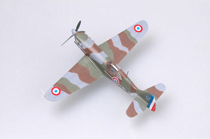 prebuilt 1/72 scale Dewoitine D.520 French fighter aircraft model 36336