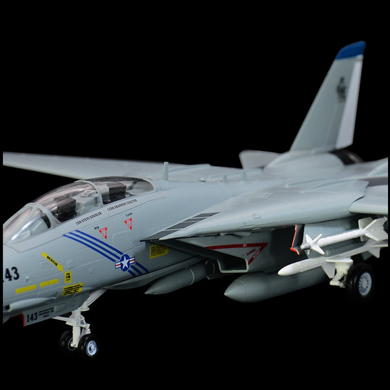 prebuilt 1/72 scale F-14 Tomcat fighter model 37185