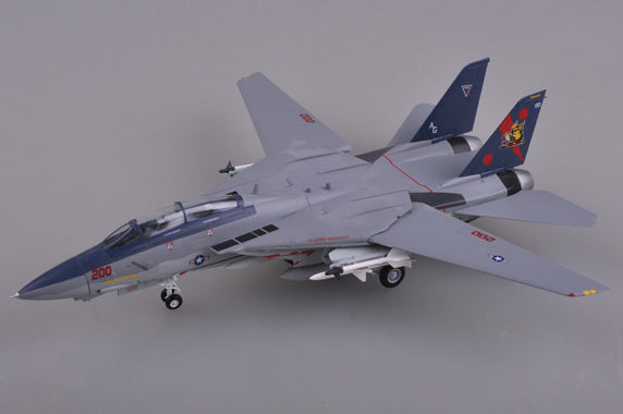 prebuilt 1/72 scale F-14B Tomcat fighter model 37189