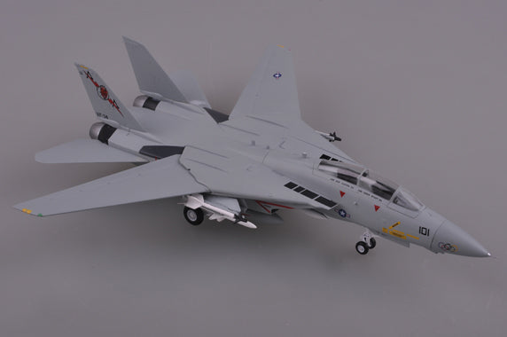 prebuilt 1/72 scale F-14B Tomcat fighter model 37187