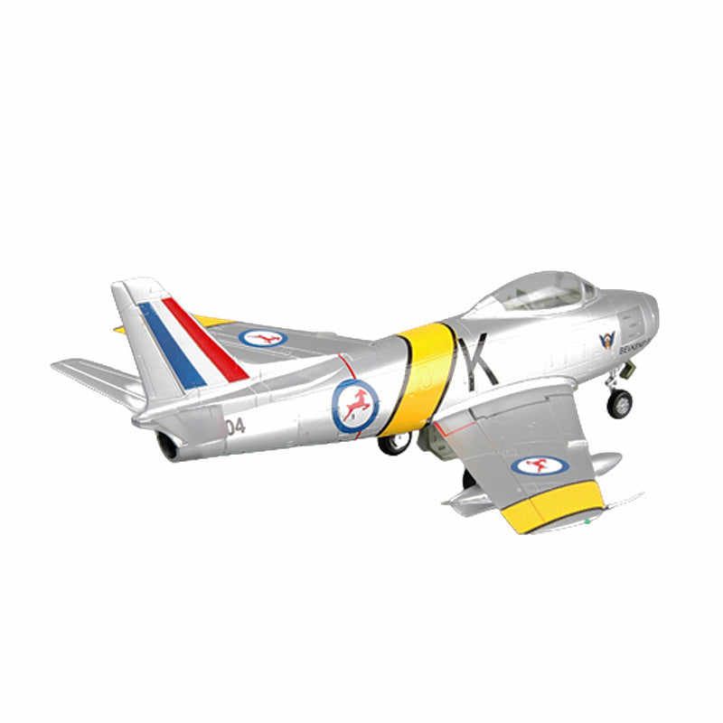 pre-painted 1/72 scale F-86 fighter model 37100 back