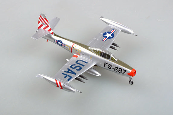 prebuilt 1/72 scale USAF Thunderjet F-84E model 37108