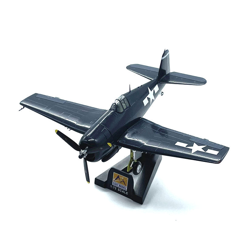 1/72 scale prebuilt F6F-5 Hellcat WWII US fighter aircraft model 37299