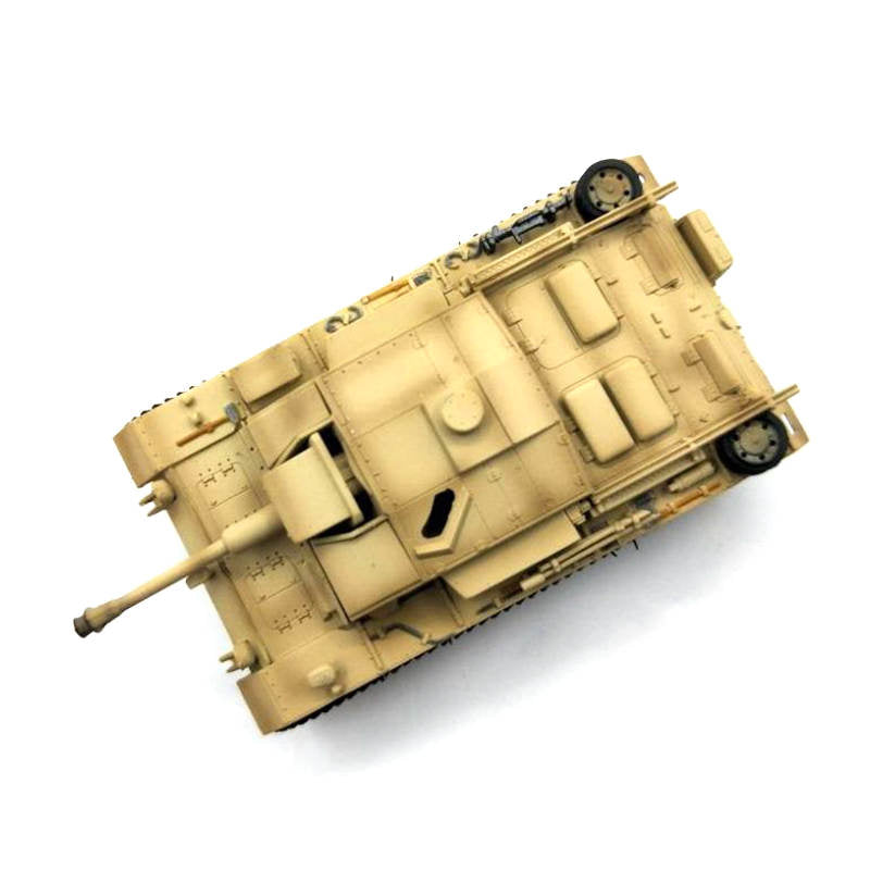 prebuilt 1:72 scale Sturmgeschutz III armored vehicle model 36148