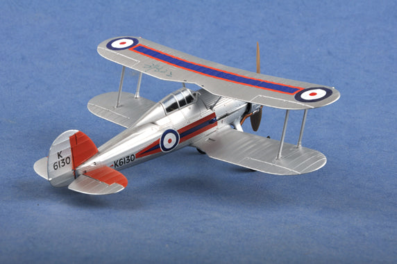 prebuilt 1/48 scale Gladiator Mk I biplane model 39322