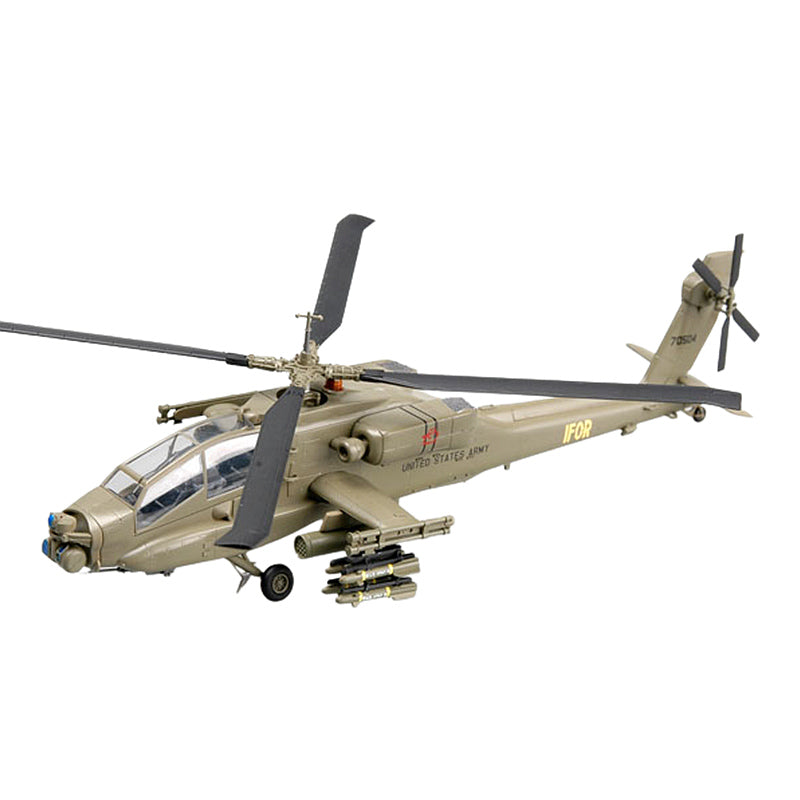 AH-64A Apache US helicopter IFOR pre-built 1/72 scale collectible plas ...