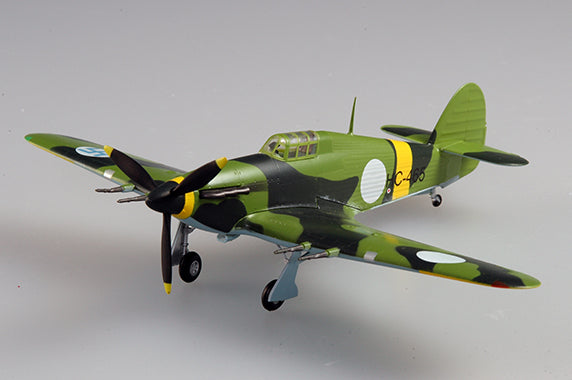 1/72 scale prebuilt Hurricane fighter aircraft model 37243