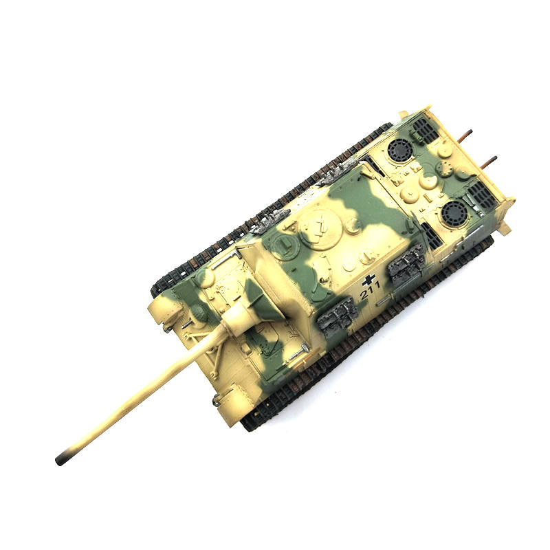 prebuilt 1/72 scale German Jagdtiger armored vehicle model 36110