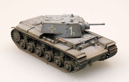 prebuilt 1:72 scale KV-1 heavy tank model 36277