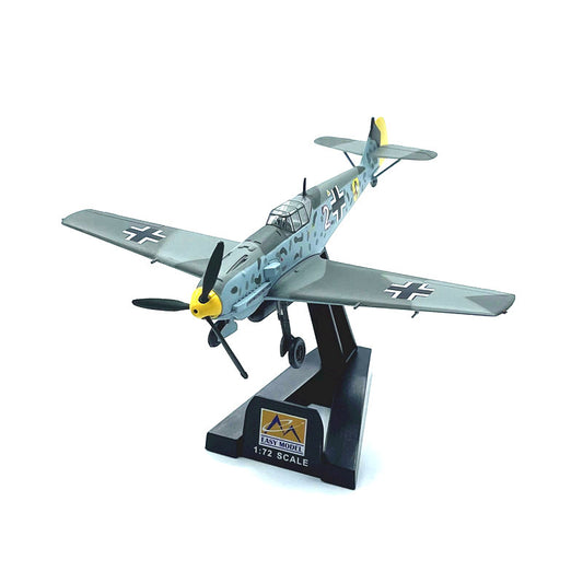 1/72 scale prebuilt Bf 109E-4 German fighter aircraft model 37281