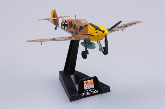 1/72 scale prebuilt Bf 109E-7 fighter plastic collectible model 37278