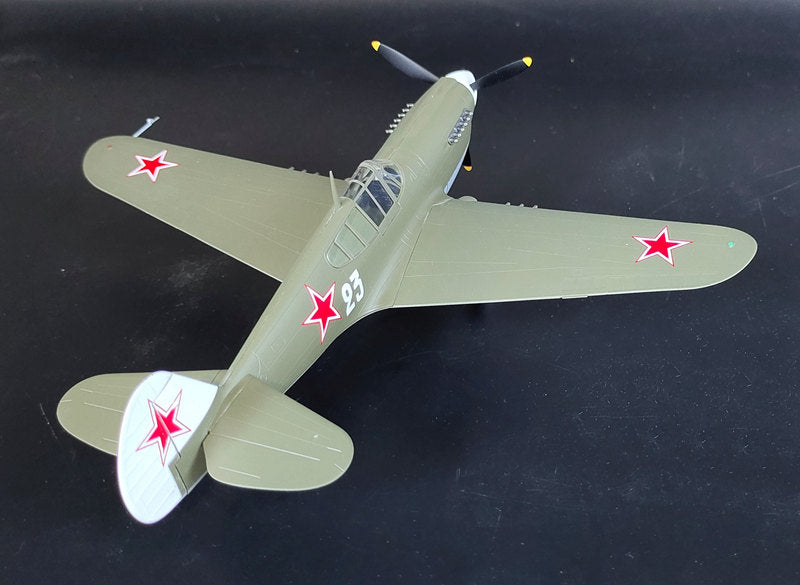 prebuilt 1/48 scale P-40 Warhawk aircraft model 39314