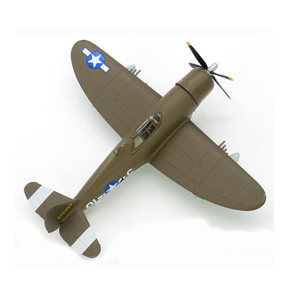 P-47 thunderbolt fighter airplane pre-painted model