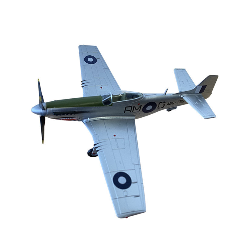 prebuilt 1/72 scale P-51D Mustang aircraft model 36302