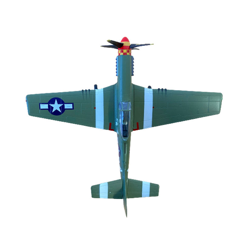 1/72 scale prebuilt P-51D Mustang fighter bomber WWII aircraft model 37294