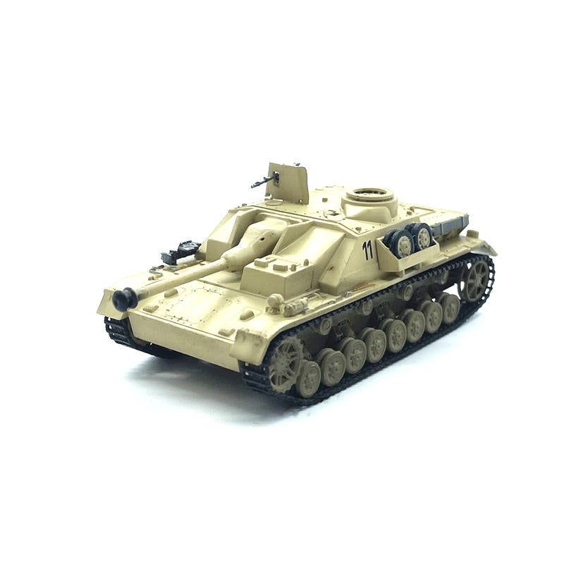 prebuilt 1/72 scale Sturmgeschütz IV armored vehicle model 36130