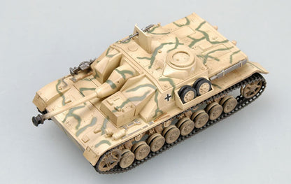 prebuilt 1/72 scale Stug IV armored vehicle plastic model 36133