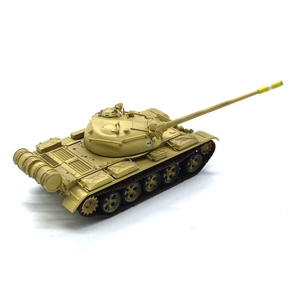 prebuilt 1/72 scale T-55 plastic tank model 35027