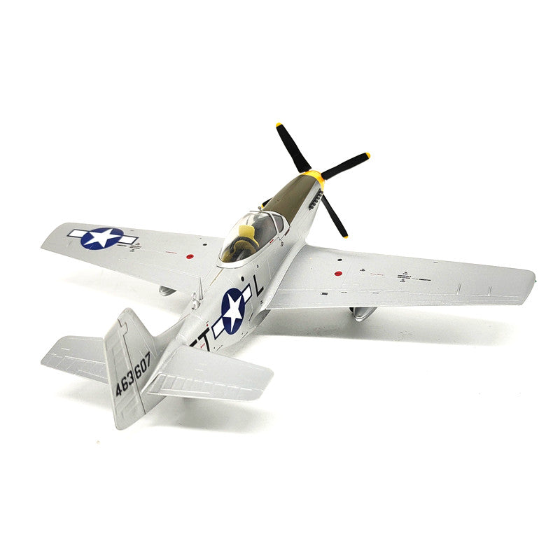 prebuilt 1/48 scale P-51D Mustang aircraft model 39325 back view