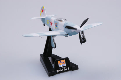 1/72 scale prebuilt Yak-3 fighter airplane model 37228