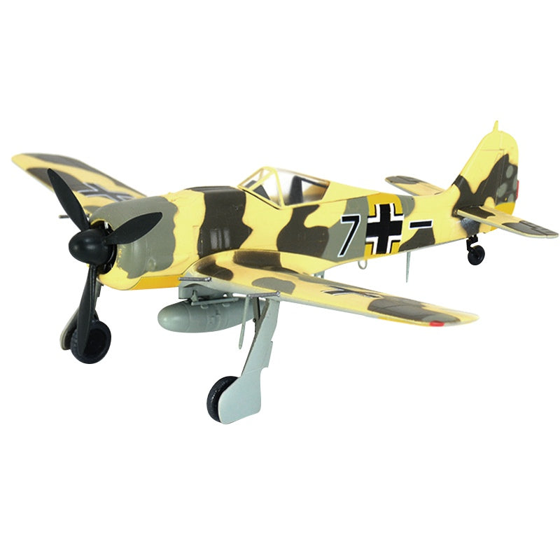 prebuilt 1/72 scale Fw 190 A-6 fighter aircraft model 36400