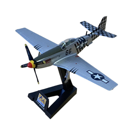 1/72 scale prebuilt P-51K Mustang fighter plastic collectible WWII model 37295