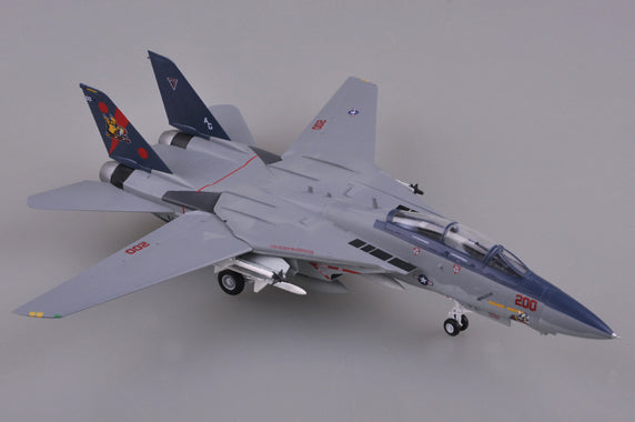 prebuilt 1/72 scale F-14B Tomcat fighter model 37189