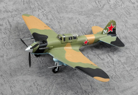 prebuilt 1/72 scale Il-2M3 aircraft model 36412