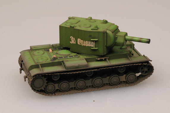 1/72 scale prebuilt KV-2 Soviet heavy tank model 36282